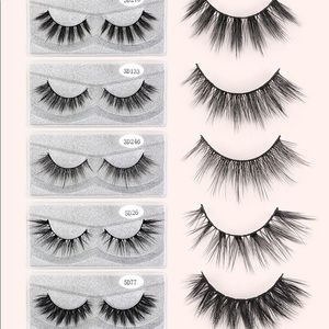 3D faux mink eyelashes